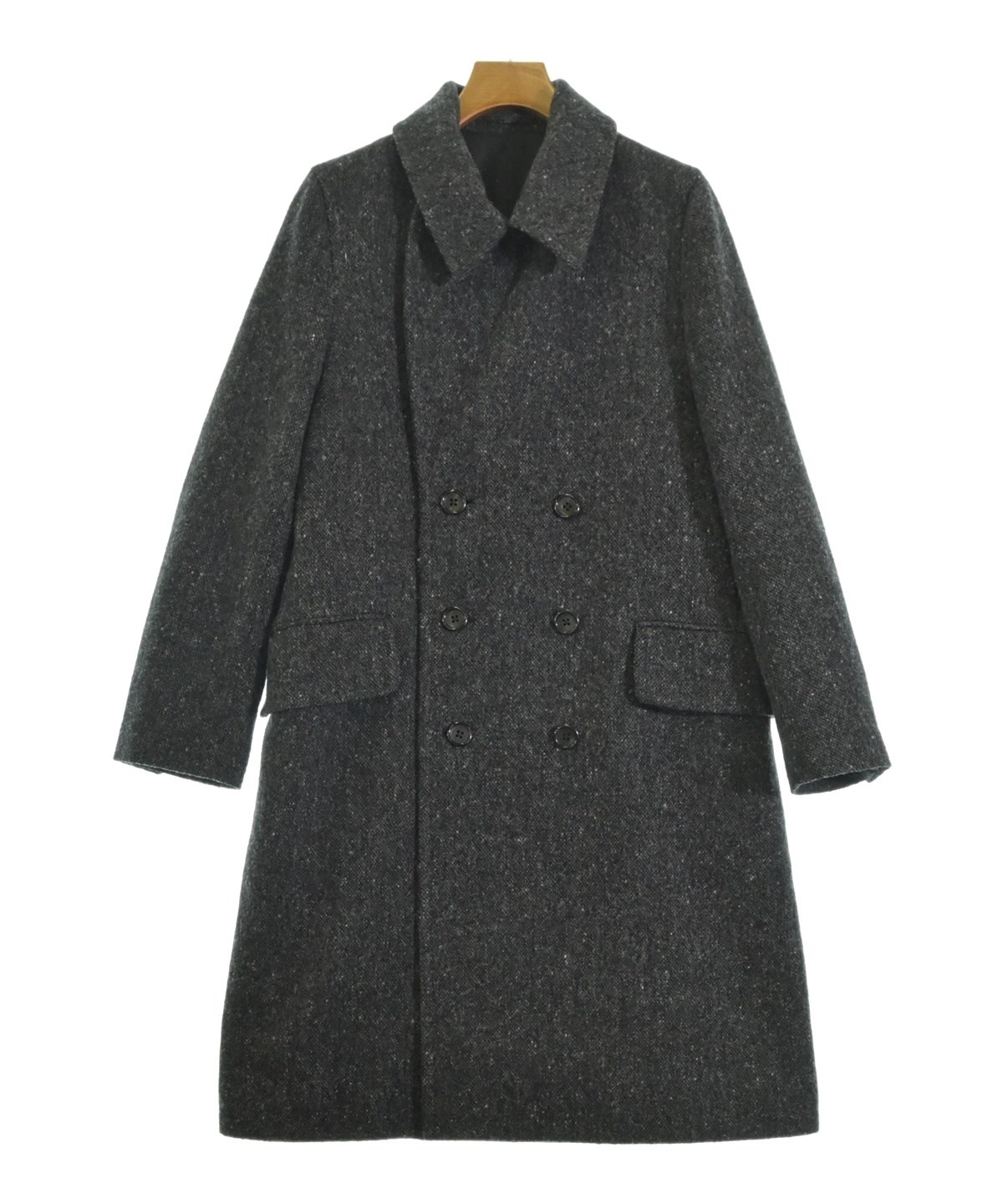 【美品・即発送】マーガレットハウエル ダークグレー チェスターコート サイズM MARGARET HOWELL（マーガレットハウエル）チェスターコート グレー