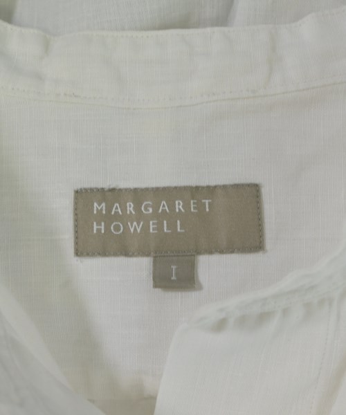 MARGARET HOWELL（マーガレットハウエル）カジュアルシャツ 白 サイズ:1(S位) レディース/2200692475034