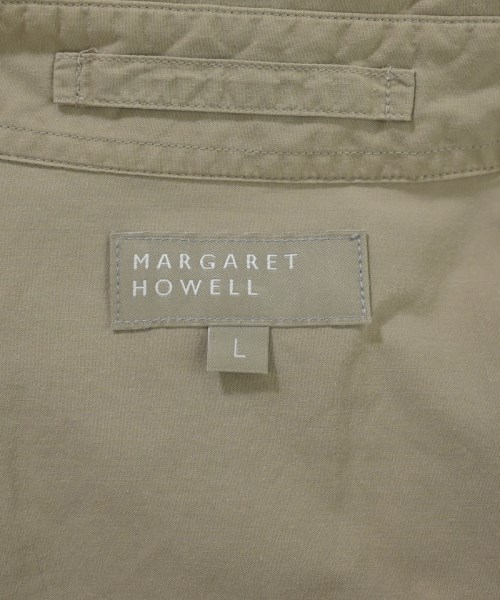 MARGARET HOWELL（マーガレットハウエル）カジュアルシャツ ベージュ サイズ:L メンズ/2200692475072