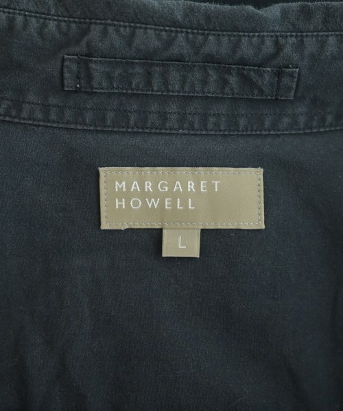 MARGARET HOWELL（マーガレットハウエル）カジュアルシャツ 黒 サイズ:L メンズ/2200692475089