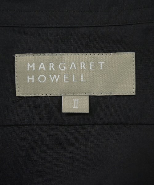 MARGARET HOWELL（マーガレットハウエル）カジュアルシャツ 黒 サイズ:2(M位) レディース/2200693551102