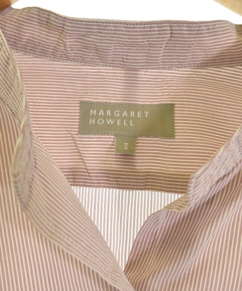 MARGARET HOWELL（マーガレットハウエル）ブラウス ピンク サイズ:2(M位) レディース/2200698774056