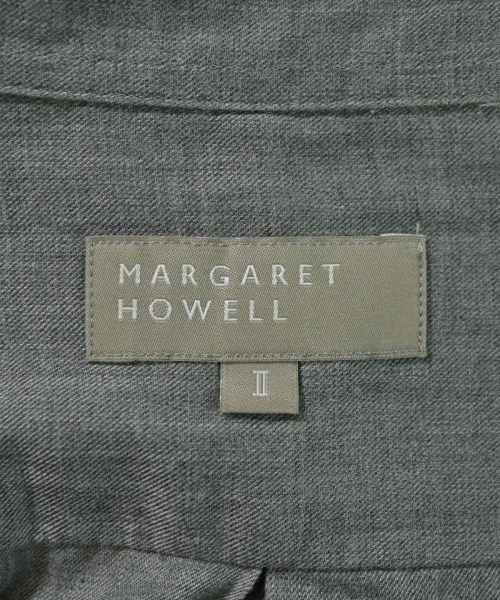 MARGARET HOWELL（マーガレットハウエル）カジュアルシャツ グレー サイズ:2(M位) レディース/2200697096036