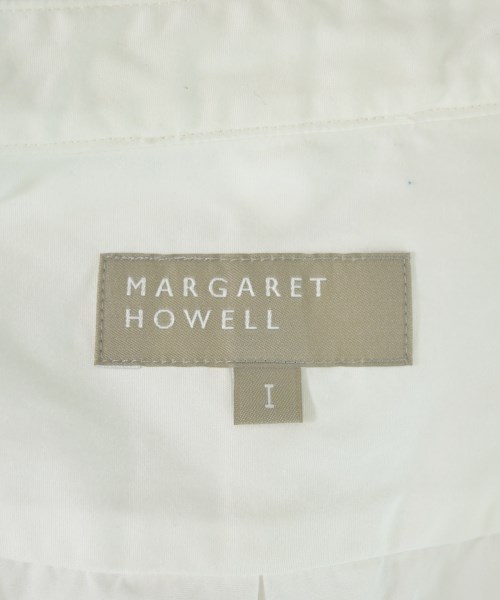 MARGARET HOWELL（マーガレットハウエル）カジュアルシャツ 白 サイズ:1(S位) レディース/2200697096043