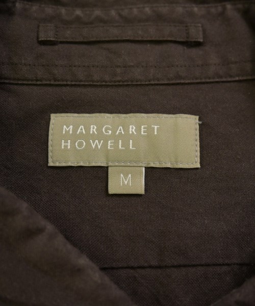 MARGARET HOWELL（マーガレットハウエル）カジュアルシャツ 茶 サイズ:M メンズ/2200654905029