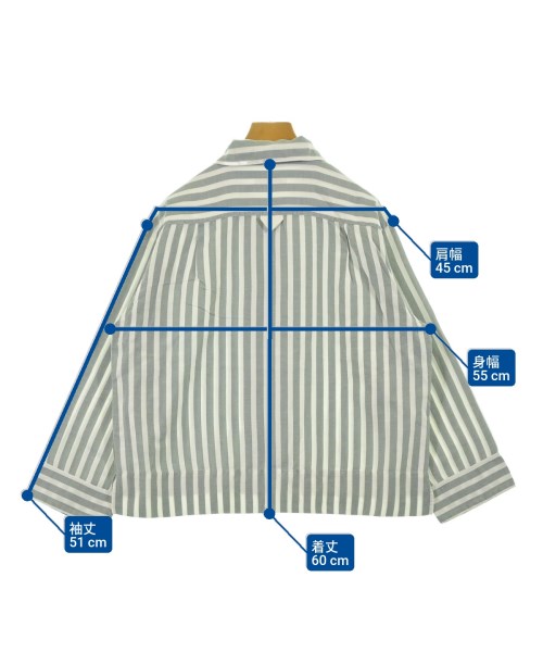 MARGARET HOWELL（マーガレットハウエル）カジュアルシャツ グレー サイズ:F レディース/2200654865026