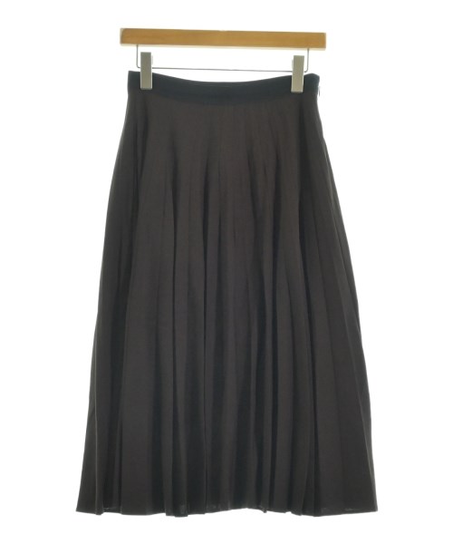 MARGARET HOWELL(マーガレットハウエル)ロング・マキシ丈スカート 茶 サイズ:2(M位)/2200652306033