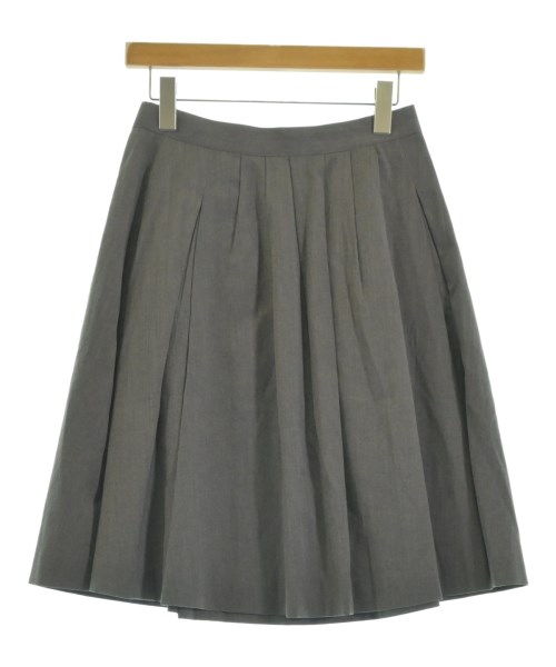 MARGARET HOWELL(マーガレットハウエル)ひざ丈スカート グレー サイズ:1(S位)/2200652306057