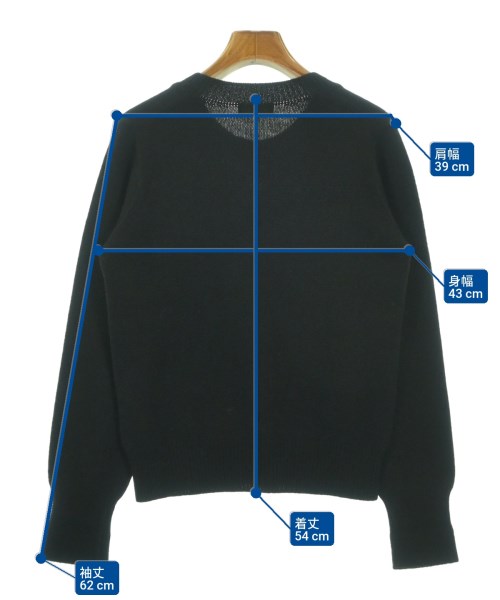 MARGARET HOWELL（マーガレットハウエル）ニット・セーター 黒 サイズ:2(M位) レディース/2200654587010