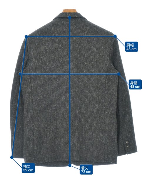 MARGARET HOWELL（マーガレットハウエル）カジュアルジャケット グレー サイズ:S メンズ/2200656163120