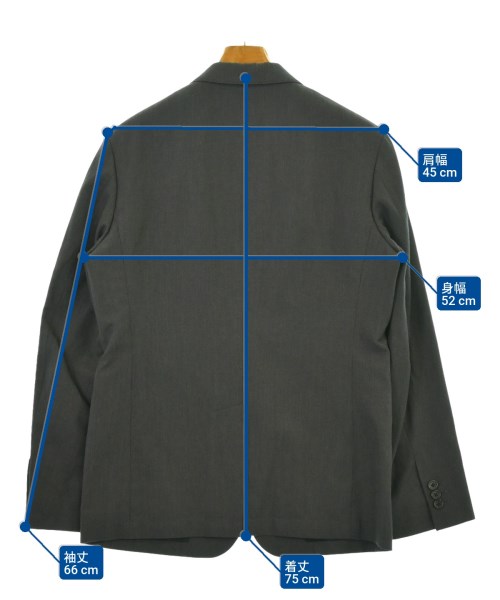 MARGARET HOWELL（マーガレットハウエル）テーラードジャケット グレー サイズ:M メンズ/2200656163144