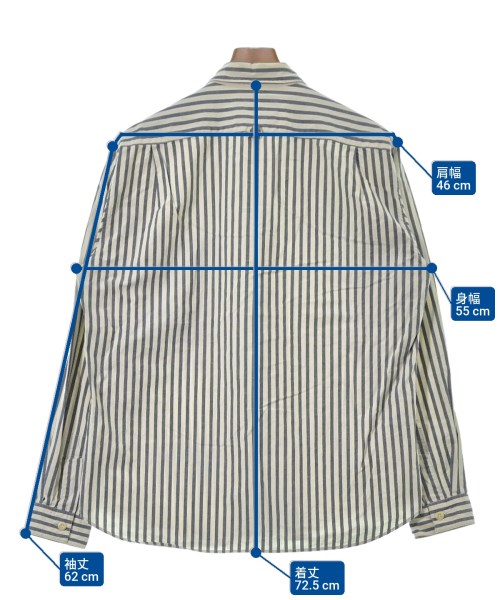 MARGARET HOWELL（マーガレットハウエル）カジュアルシャツ 白 サイズ:L メンズ/2200658680052