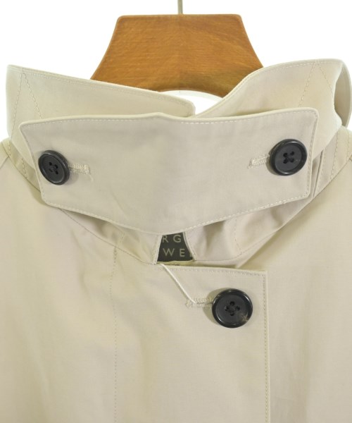 MARGARET HOWELL（マーガレットハウエル）ステンカラーコート 白 サイズ:2(M位) レディース/2200656717026