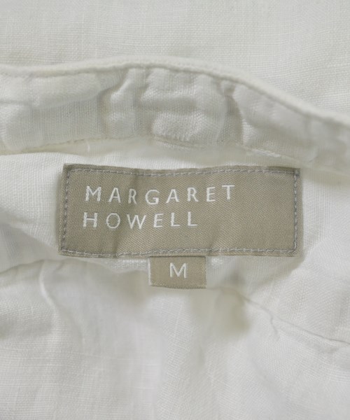 MARGARET HOWELL（マーガレットハウエル）カジュアルシャツ 白 サイズ:M メンズ/2200654291030