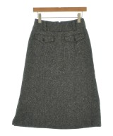 MARGARET HOWELL（マーガレットハウエル）ひざ丈スカート グレー サイズ:1(S位) レディース/2200656131013