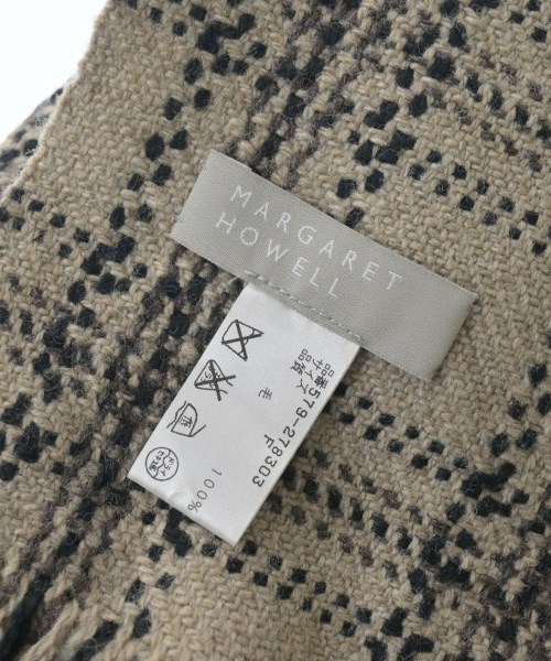 MARGARET HOWELL（マーガレットハウエル）マフラー ベージュ サイズ:- メンズ/2200660274058