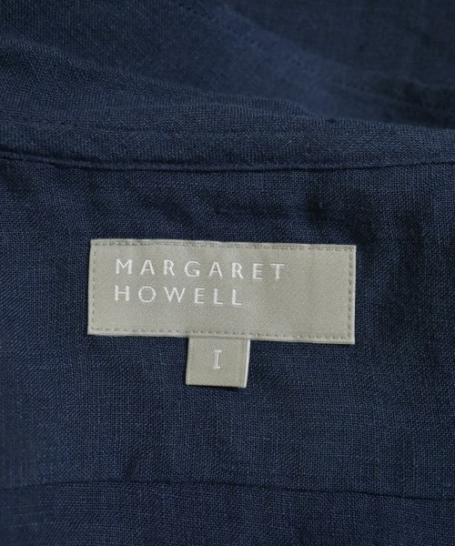 MARGARET HOWELL（マーガレットハウエル）ブラウス 紺 サイズ:1(S位) レディース/2200658095276