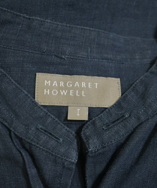 MARGARET HOWELL（マーガレットハウエル）ブラウス 紺 サイズ:1(S位) レディース/2200656212088