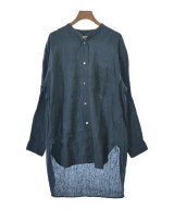 MARGARET HOWELL（マーガレットハウエル）ブラウス 紺 サイズ:1(S位) レディース/2200656212088