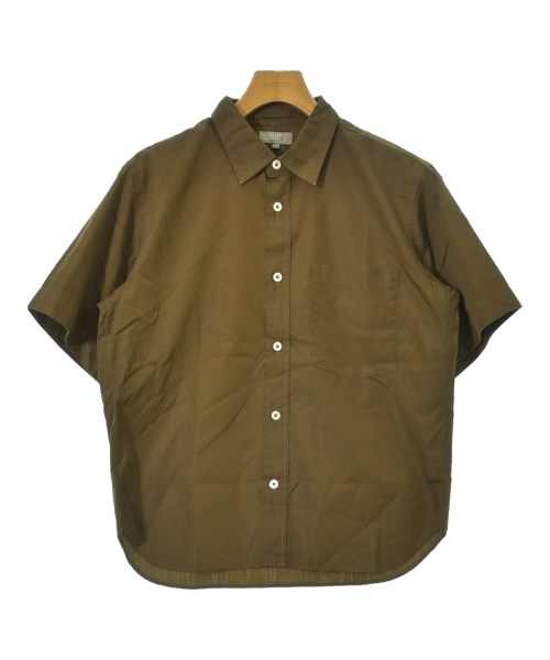 MARGARET HOWELL(マーガレットハウエル)カジュアルシャツ 茶 サイズ:S/2200656212125