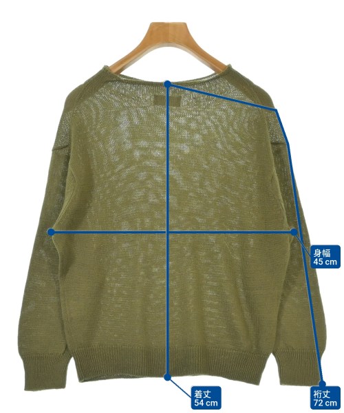 MARGARET HOWELL（マーガレットハウエル）ニット・セーター カーキ サイズ:2(M位) レディース/2200661179031