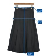 MARGARET HOWELL（マーガレットハウエル）ロング・マキシ丈スカート 黒 サイズ:1(S位) レディース/2200661179048