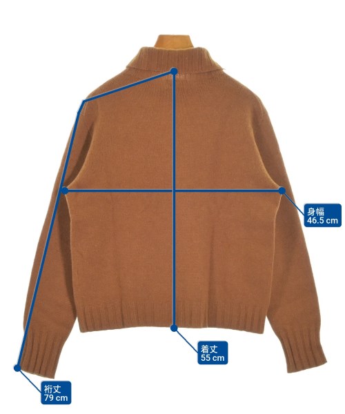 MARGARET HOWELL（マーガレットハウエル）ニット・セーター 茶 サイズ:2(M位) レディース/2200661179161