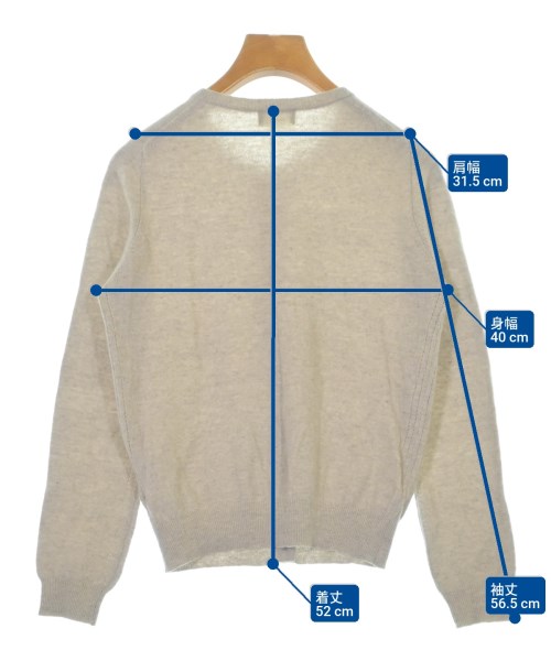 MARGARET HOWELL（マーガレットハウエル）カーディガン ベージュ サイズ:2(M位) レディース/2200658889189