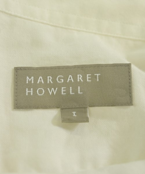 MARGARET HOWELL（マーガレットハウエル）カジュアルシャツ 白 サイズ:1(S位) レディース/2200711152267