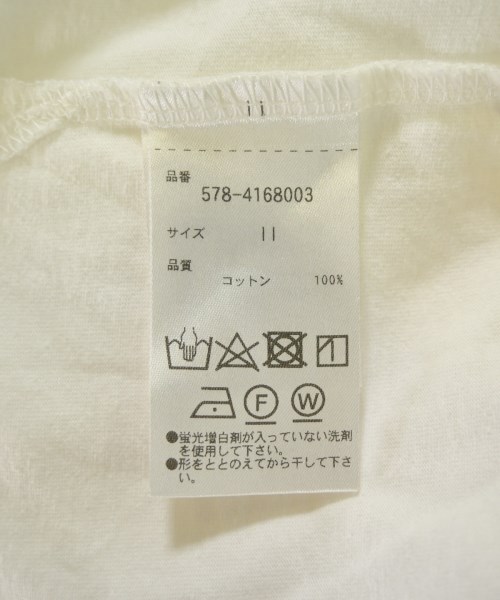 MARGARET HOWELL（マーガレットハウエル）Tシャツ・カットソー 白 サイズ:2(M位) レディース/2200711152274