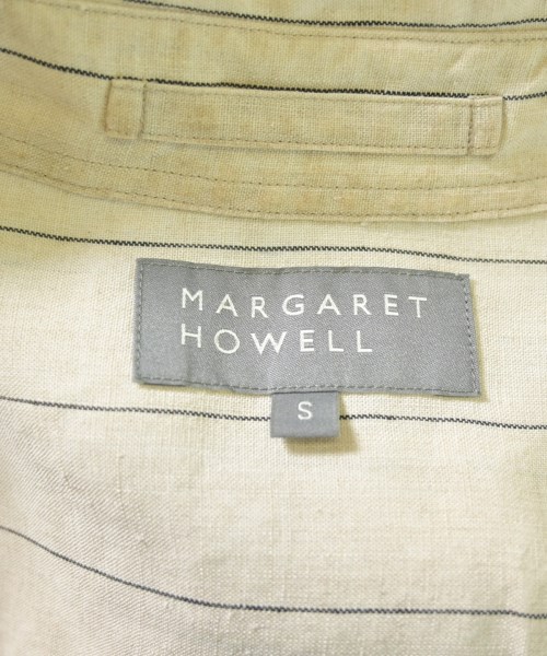 MARGARET HOWELL（マーガレットハウエル）カジュアルシャツ ベージュ サイズ:S メンズ/2200715404027