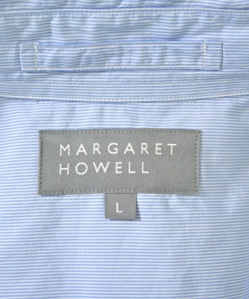 MARGARET HOWELL（マーガレットハウエル）カジュアルシャツ 青 サイズ:L メンズ/2200715422052
