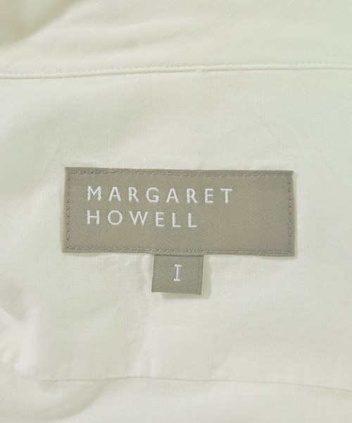 MARGARET HOWELL（マーガレットハウエル）カジュアルシャツ 白 サイズ:1(S位) レディース/2200715590027