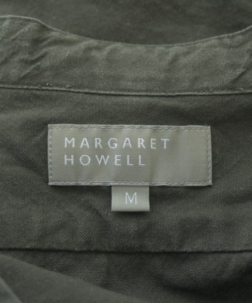 MARGARET HOWELL（マーガレットハウエル）カジュアルシャツ カーキ サイズ:M メンズ/2200645407044