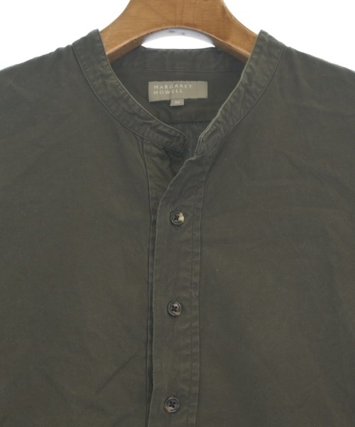 MARGARET HOWELL（マーガレットハウエル）カジュアルシャツ カーキ サイズ:M メンズ/2200645407044