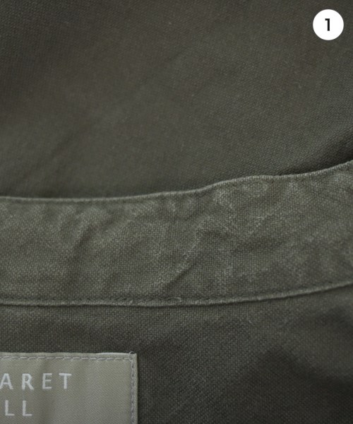 MARGARET HOWELL（マーガレットハウエル）カジュアルシャツ カーキ サイズ:M メンズ/2200645407044