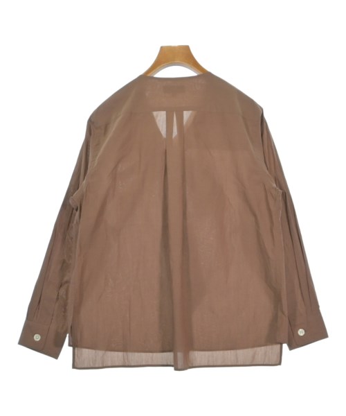 MARGARET HOWELL（マーガレットハウエル）カジュアルシャツ 茶 サイズ:1(S位) レディース/2200635030061
