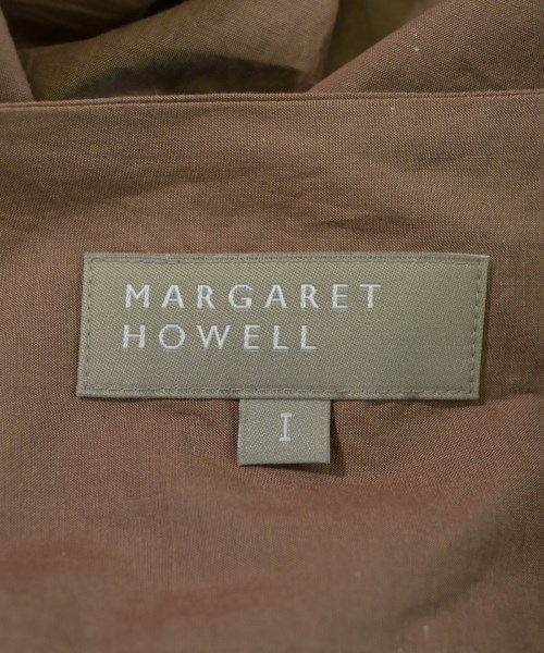 MARGARET HOWELL（マーガレットハウエル）カジュアルシャツ 茶 サイズ:1(S位) レディース/2200635030061