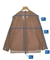 MARGARET HOWELL（マーガレットハウエル）カジュアルシャツ 茶 サイズ:1(S位) レディース/2200635030061