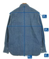 MARGARET HOWELL（マーガレットハウエル）カジュアルシャツ 紺 サイズ:M メンズ/2200628166012