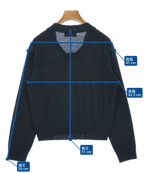 MARGARET HOWELL（マーガレットハウエル）ニット・セーター 紺 サイズ:2(M位) レディース/2200647843048