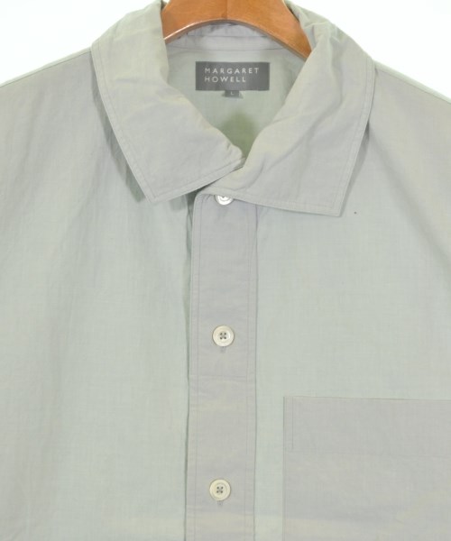 MARGARET HOWELL（マーガレットハウエル）カジュアルシャツ グレー サイズ:L メンズ/2200648258124