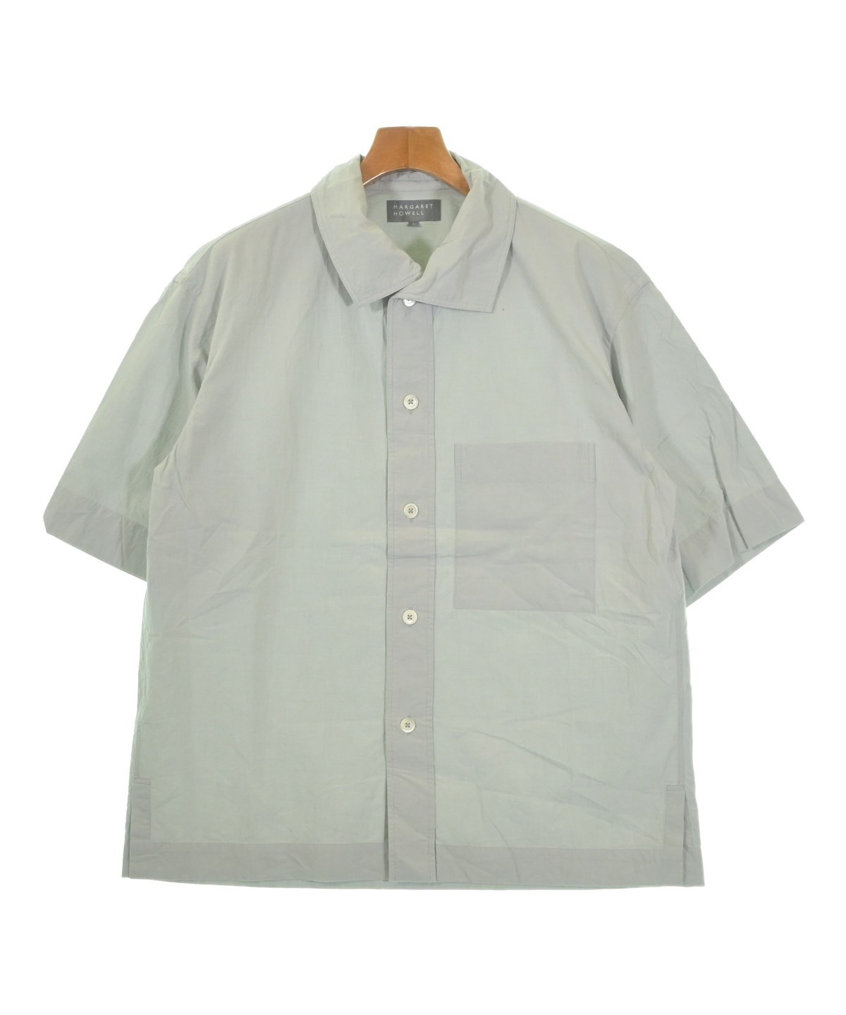 MARGARET HOWELL（マーガレットハウエル）カジュアルシャツ グレー