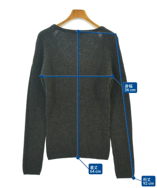 MARGARET HOWELL（マーガレットハウエル）ニット・セーター グレー サイズ:-(M位) レディース/2200648463030