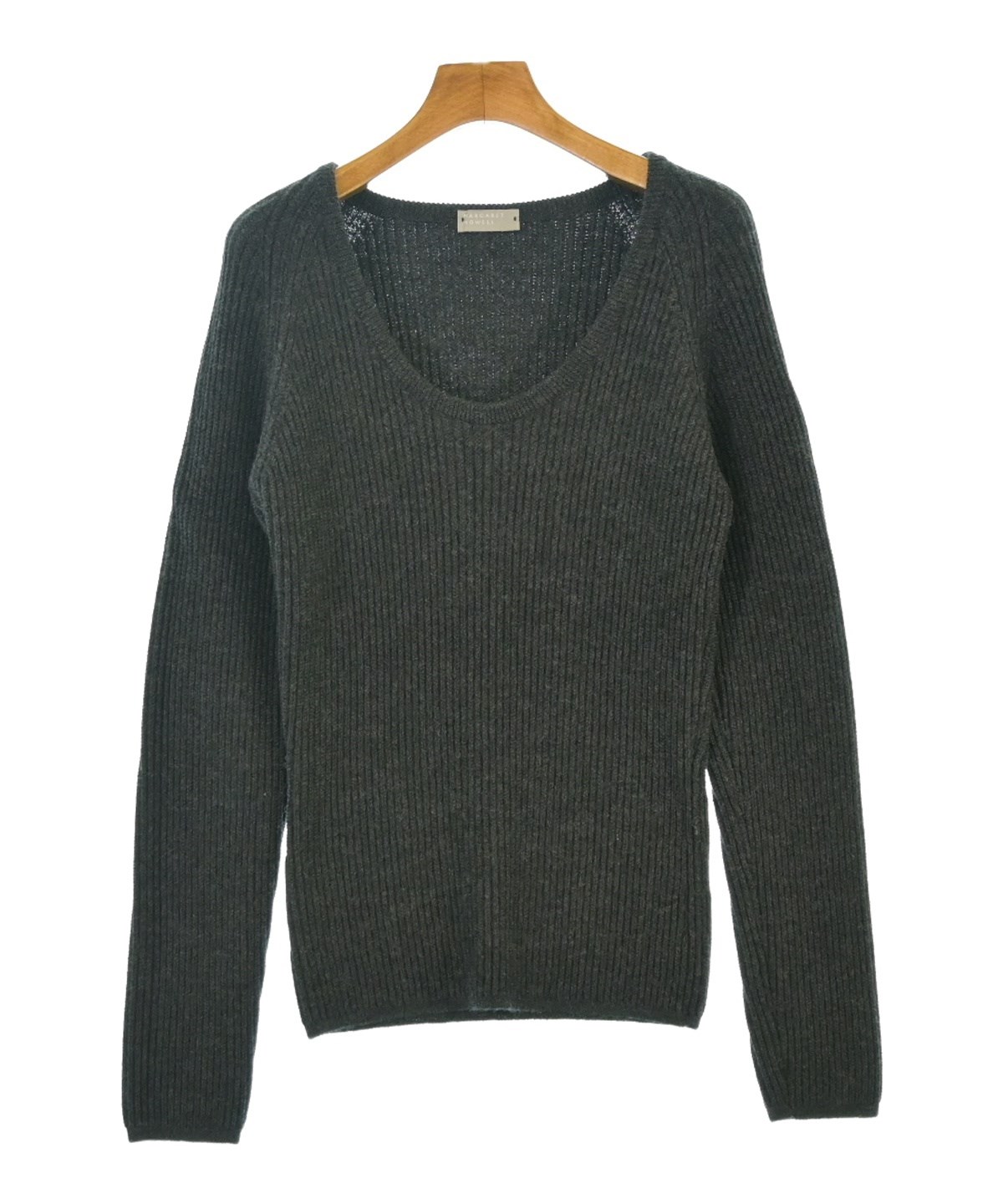 美品　MARGARET HOWELL ニット MARGARET HOWELL（マーガレットハウエル）ニット・セーター グレー