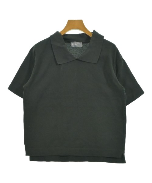 MARGARET HOWELL(マーガレットハウエル)ポロシャツ 黒 サイズ:2(M位)/2200648486084