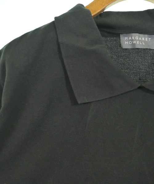 MARGARET HOWELL（マーガレットハウエル）ポロシャツ 黒 サイズ:2(M位) レディース/2200648486084