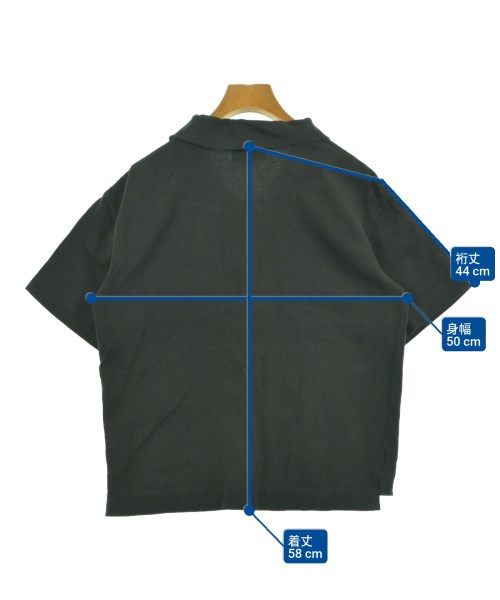 MARGARET HOWELL（マーガレットハウエル）ポロシャツ 黒 サイズ:2(M位) レディース/2200648486084