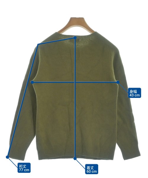 MARGARET HOWELL（マーガレットハウエル）ニット・セーター カーキ サイズ:L メンズ/2200636686014