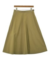 MARGARET HOWELL（マーガレットハウエル）ひざ丈スカート カーキ サイズ:2(M位) レディース/2200648265337